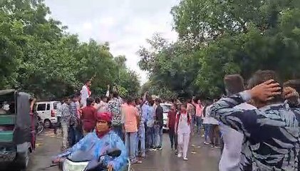 छात्रसंघ चुनाव का बिगुल बजा, बिना रैली के छात्रों ने भरे नामांकन