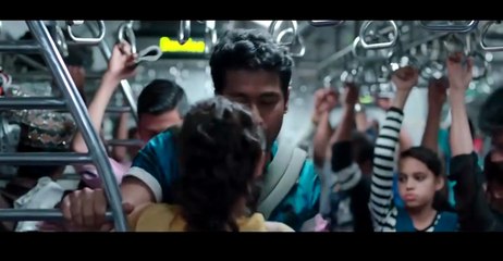 Kissing Moment in Train _ Love Per Square Foot _ Romantic movie Clip