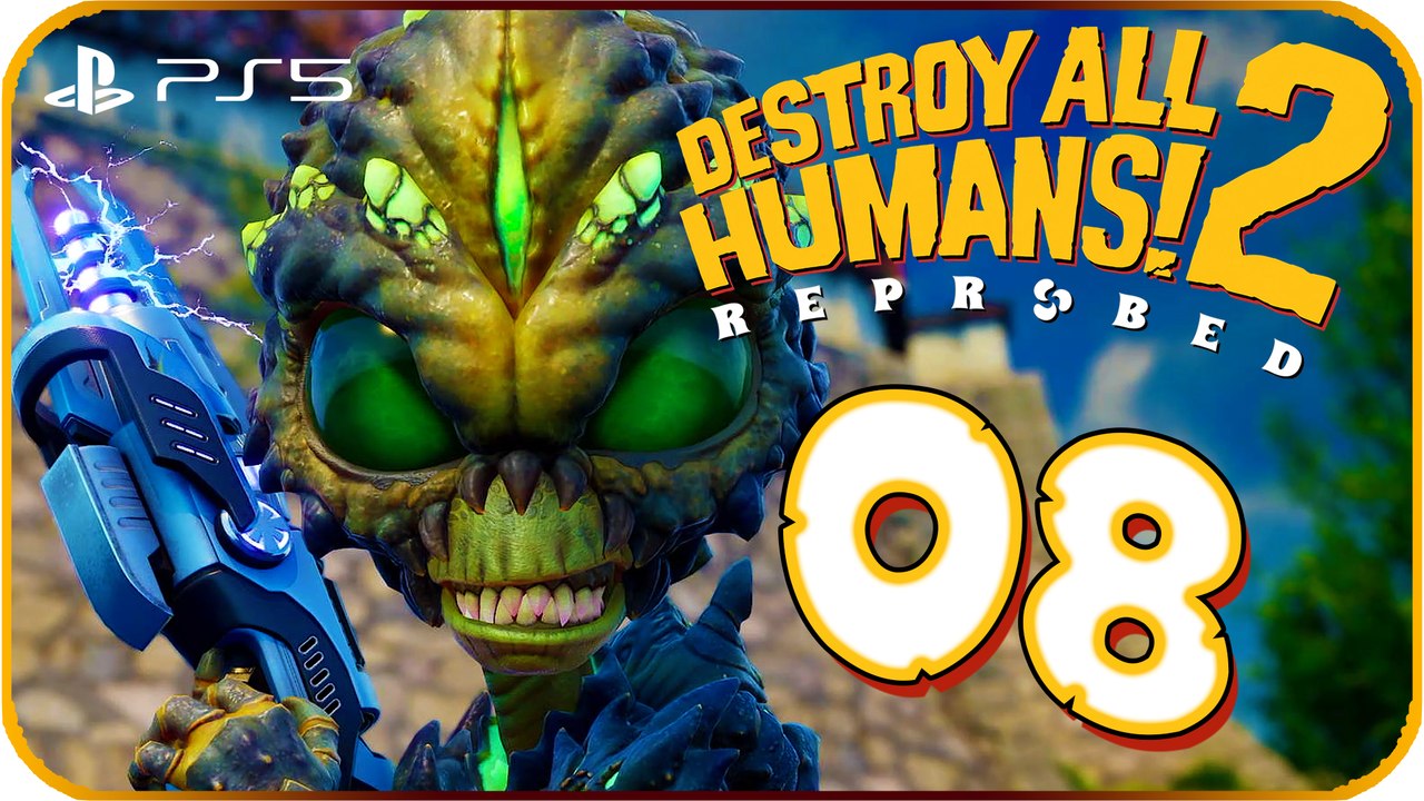 Destroy All Humans! 2 Reprobed Walkthrough Part 8 (PS5) No Commentary