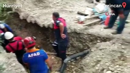 Göçük altında kalmıştı... 3 saatlik çalışmayla kurtarıldı