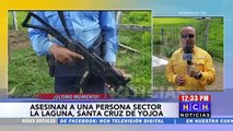 Asesinan a hombre en sector montañoso de Santa Cruz de Yojoa