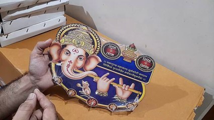 Unboxing and Review of wooden ganesha and RadhaKrishna keychain stand for gift