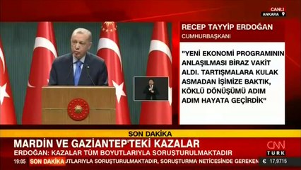 Son dakika haberi: Cumhurbaşkanı Erdoğan'dan ekonomi için net mesajlar