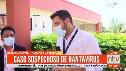 Llega  paciente con sospecha de Hantavirus