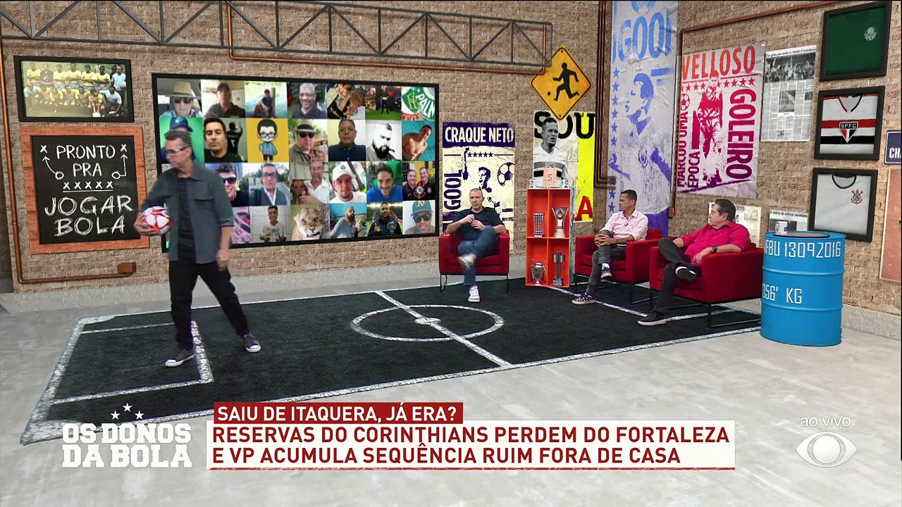 Neto questiona: Corinthians tem elenco para encarar “maratona”? Turma abandona programa