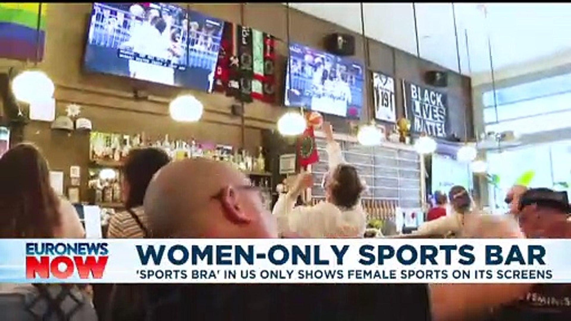 Sports Bra: A unique bar dedicated to celebrating women's sports - video  Dailymotion