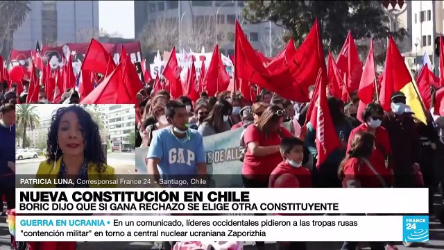 Informe desde Santiago: Boric anunció que si gana el 'rechazo' se elige otra Constituyente