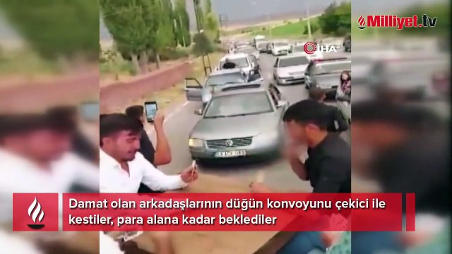 Arkadaşlarından damada ilginç sürpriz