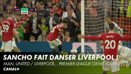 Quel but de Sancho ! Manchester United / Liverpool - Premier League 2022-2023 (3ème journée)