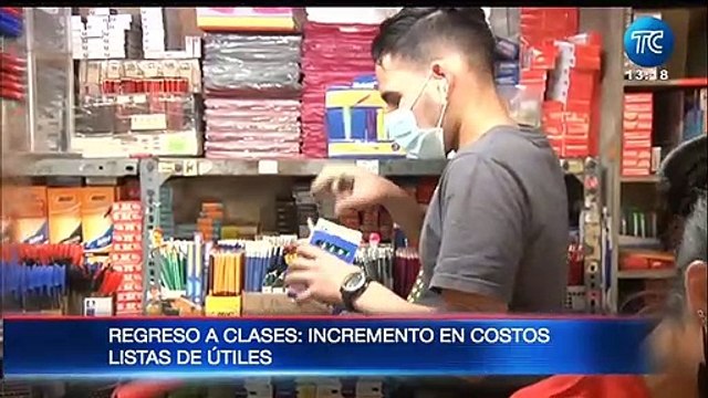 Regreso a clases llega con incrementos en costos de la lista de útiles escolares