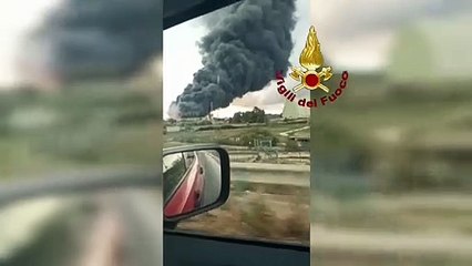 nube tossica su Augusta
