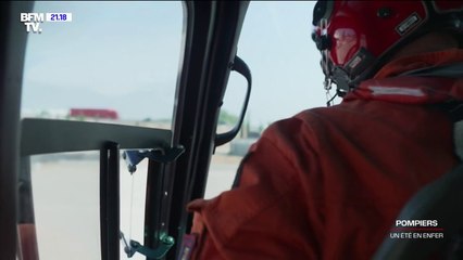 LIGNE ROUGE - En immersion dans un hélicoptère de pompiers, en charge de repérer les départs de feu