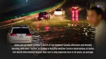 Breakingnews -Floodwaters overtake cars and trucks in Dallas as summers worth of rain falls in a day