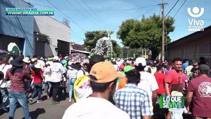 Miles de promesantes acompañan retorno de Santo Domingo de abajo