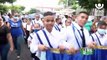 Colegios de Managua realizan desfiles celebrando las Fiestas Patrias