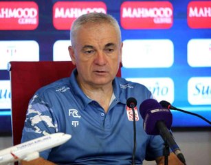 Rıza Çalımbay: "Takımımız istediğimiz seviyeye gelecek"