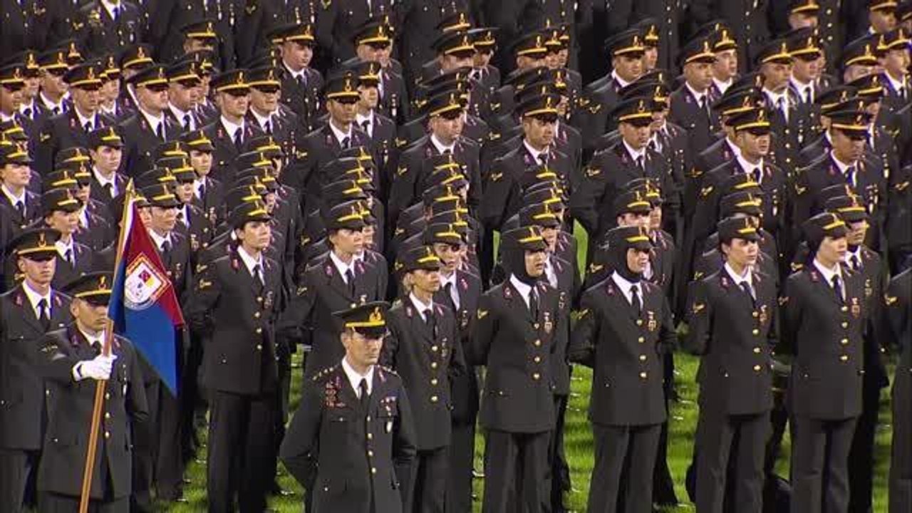 Jandarma ve Sahil Güvenlik Akademisi Başkanlığı Subay ve Astsubay Öğrencileri Mezuniyet Töreni - Bayrak Devir Teslim Töreni