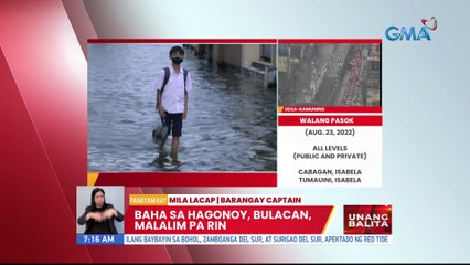 Klase sa lahat ng antas Hagonoy, Bulacan, suspendido na | UB