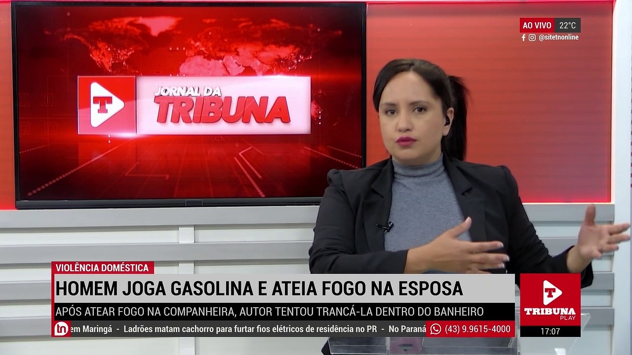 Mesmo debilitada, mulher queimada pelo marido presta depoimento