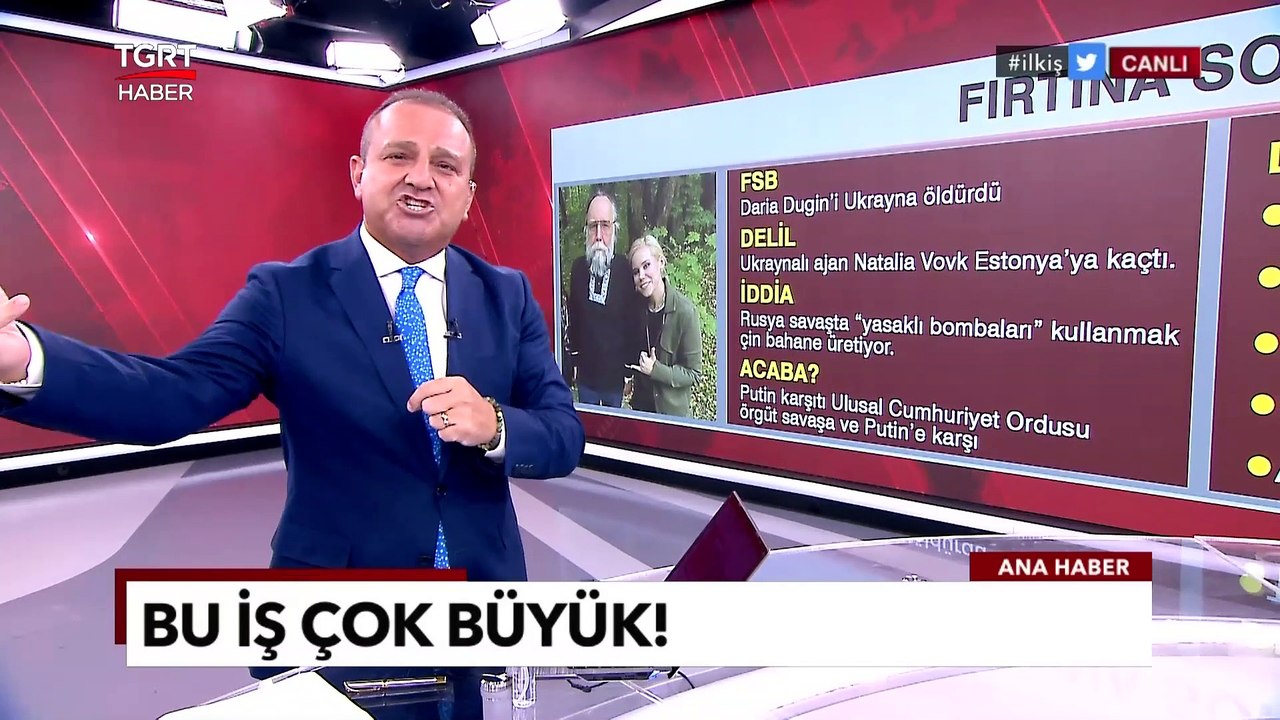 Dugina Suikastının Arkasında O İsim Mi Var! Putin'le İlgili Çarpıcı Detay! - TGRT Ana Haber