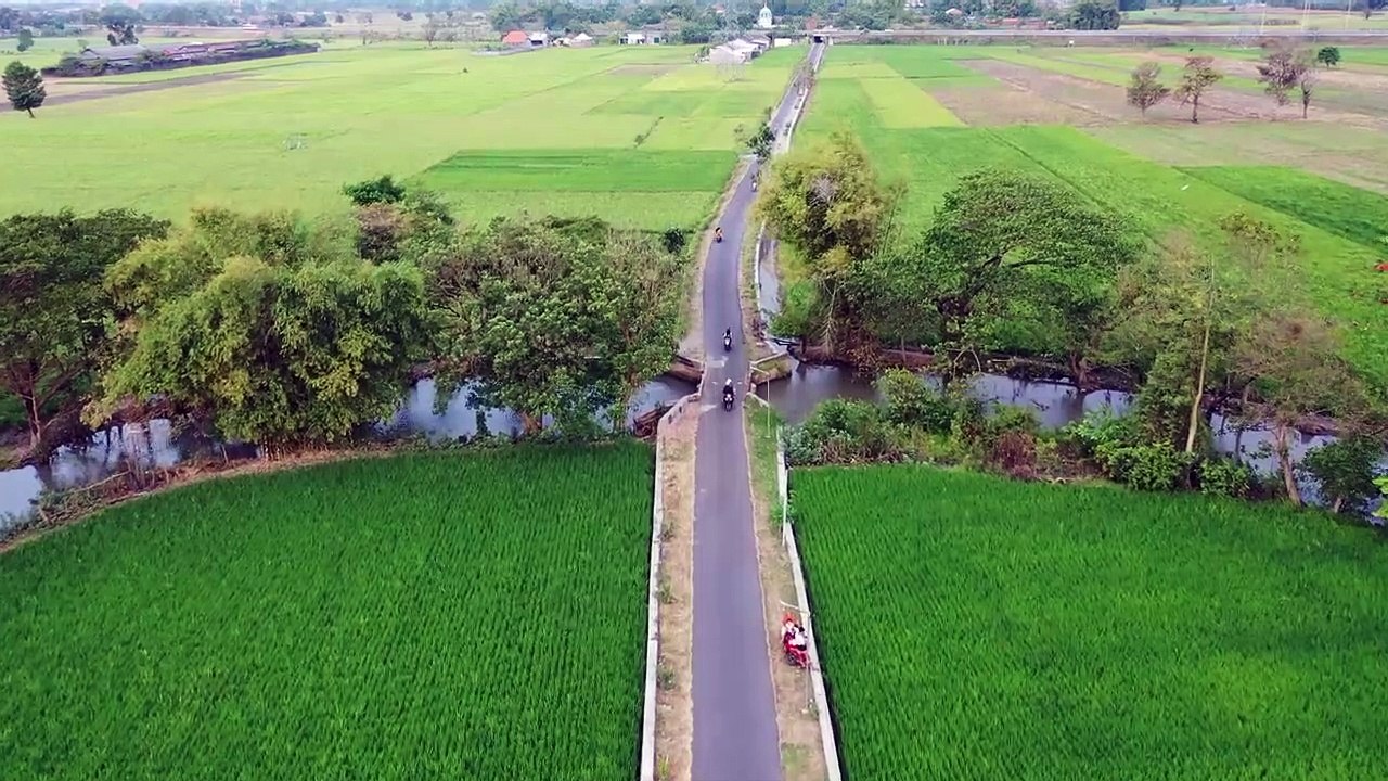 Indahnya Pemandangan Sawah,Natural beauty village