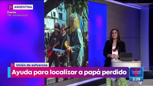 unen esfuerzos para localizar al papá