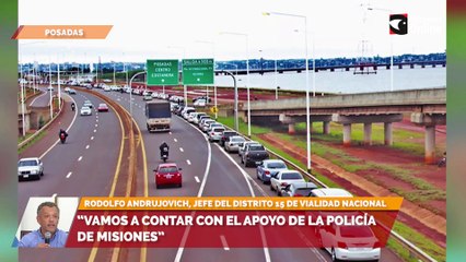 “Vamos a contar con el apoyo de la policía de Misiones”