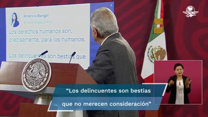 América Rangel llama “cobarde” a AMLO luego de exhibirla en la mañanera