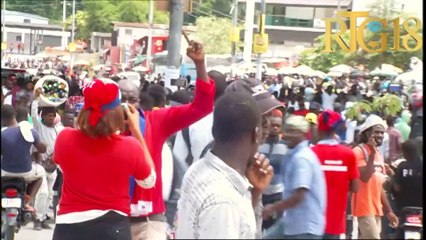 Manifestasyon kont lavi chè ensekirite jounen lendi 22 dawout