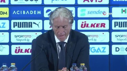 Jorge Jesus: "Yapmamız gereken şey yolumuza devam etmek"