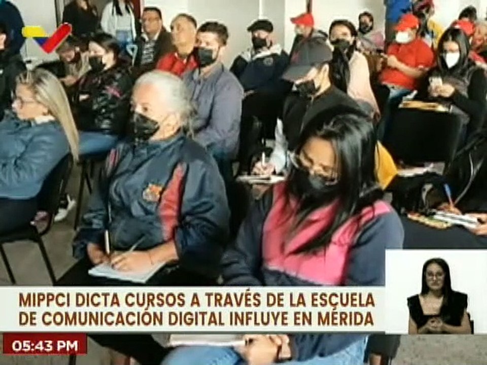 MIPPCI profundiza formación en redes sociales a través de la escuela "Influye" en Mérida