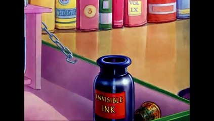 TOM AND JERRY " THE INVISIBLE MOUSE "