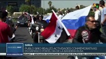 Sirios agradecen la amistad con Rusia con actividades conmemorativas por el Día de la bandera rusa