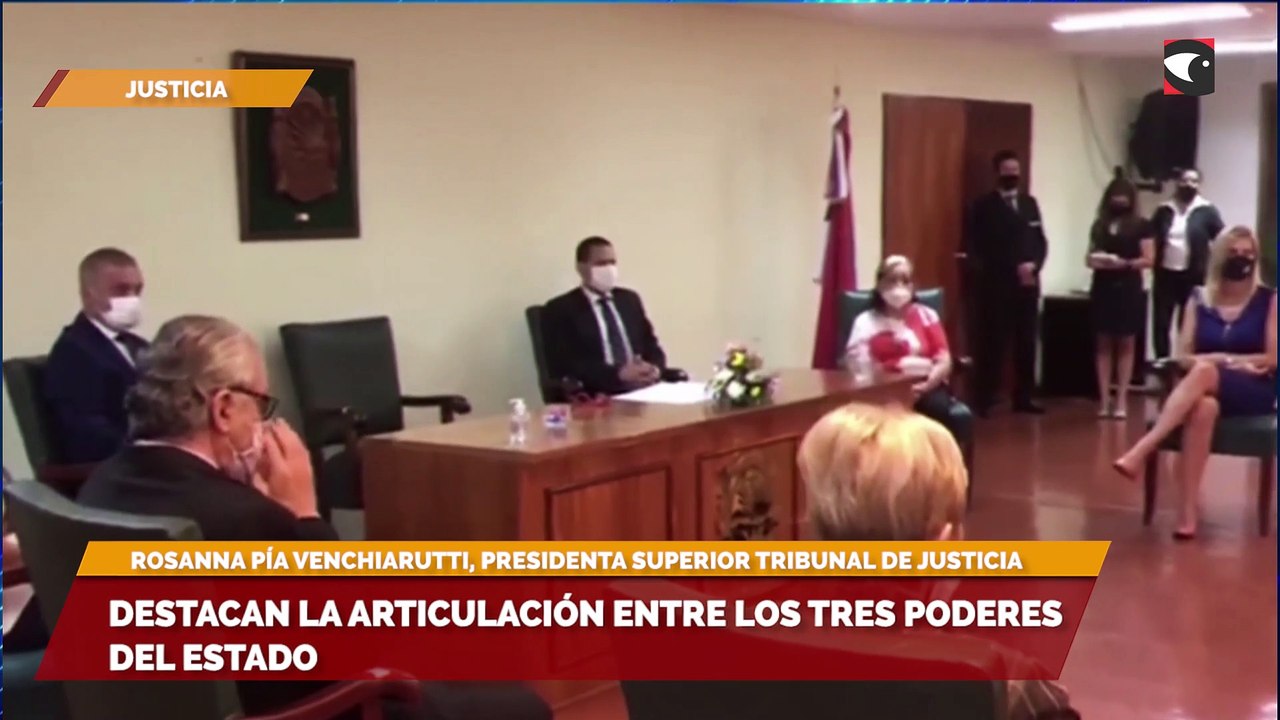 Destacan la articulación entre los tres poderes del Estado