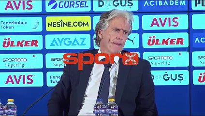 Jorge Jesus: "En iyi tercihi yapmaya çalışıyorum"