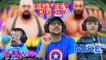 GRANNY WWE WRESTLING! Buff Baldi vs. FGTeeV Family Tag Team (Bendy + Hello Neighbor Match)