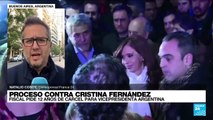 Informe desde Buenos Aires: Fiscalía pide 12 años de cárcel para Cristina Fernández