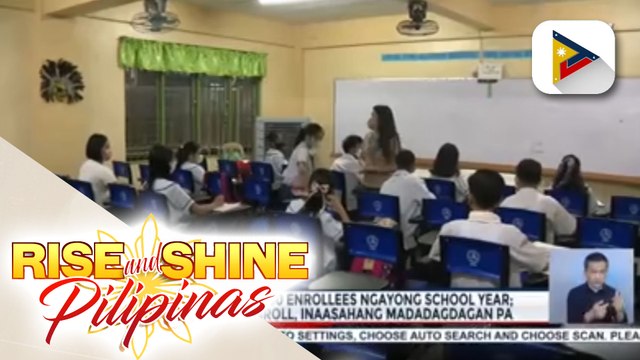 BHNHS, may higit 19,700 enrollees ngayong school year; Bilang ng mag-e-enroll, inaasahang madadagdagan pa