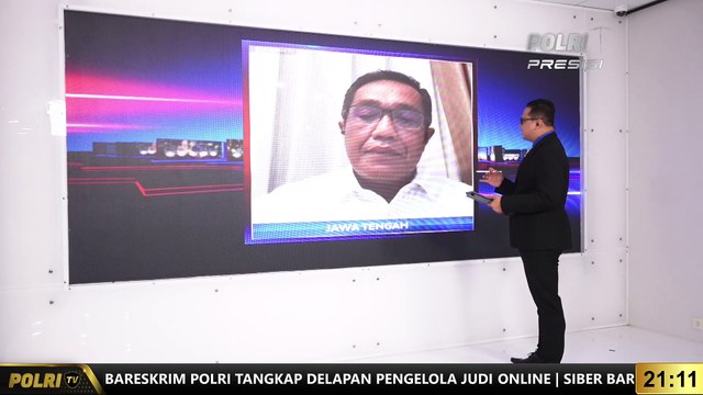 LIVE Dialog Dirreskrimum Polda Jateng Terkait Polda Jateng Tindak 205 Kasus Judi Sejak Januari 2022