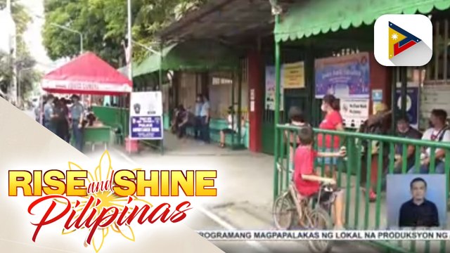 Pagsalubong sa unang araw ng klase sa Jose Rizal Elem. School, naging maayos; Mga hanapbuhay sa paligid ng eskwelahan, sumigla na rin