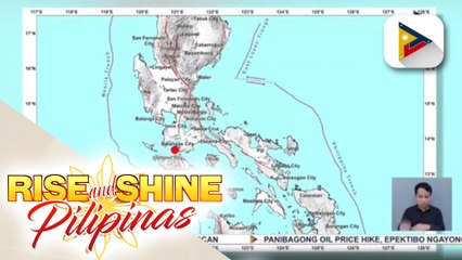 Magnitude 4.4 na lindol, tumama sa bahagi ng Tingloy, Batangas