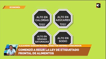 Comenzó a regir la Ley de etiquetado frontal de alimentos