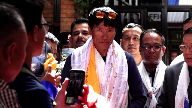 Nepalese climber summits the world’s 14 highest peaks twice, setting world record