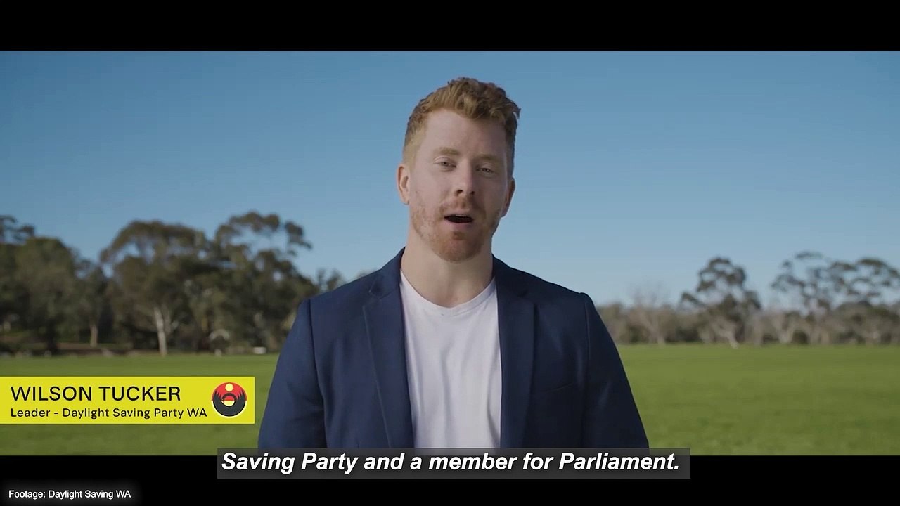 Push for daylight saving in WA by MP Wilson Tucker | August 23, 2022 | ACM