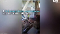 Aftermath of a 5.5 magnitude earthquake in Bali, Indonesia | August 23, 2022 | ACM
