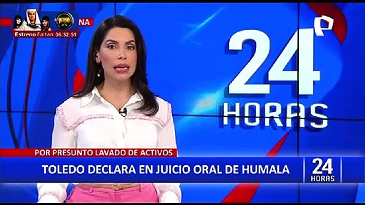 Alejandro Toledo declara en juicio oral del expresidente Ollanta Humala