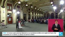 Presidente López Obrador aseguró que no habrá impunidad para implicados en crimen en Ayotzinapa