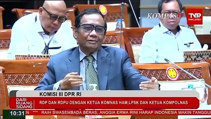Debat Panas! Mahfud MD VS Desmond Mahesa Soal Keberadaan Kompolnas di Kasus Brigadir J