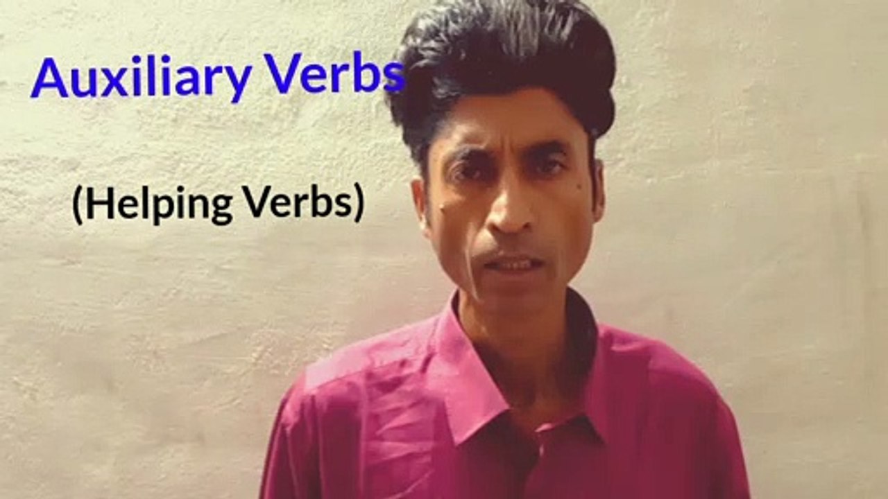 Names of Auxiliary (Helping) Verbs