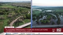 Flooding emergency forces evacuations in Duncan, AZ